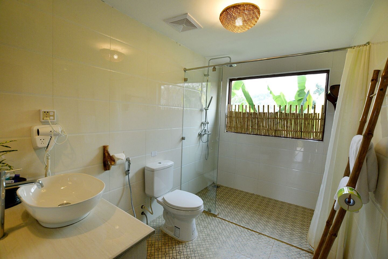 Bathroom 4, Mr Charles River View Lodge, Kyaukme
