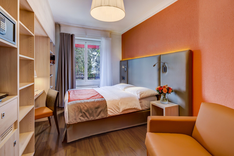 Bedroom 3, Hotel Eden Genève, Genève