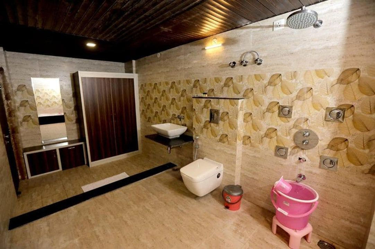 Bathroom 3, Rock Star Hotel, Ajmer