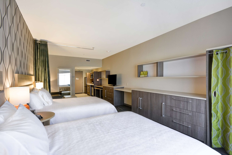 Bedroom 2, Home2 Suites by Hilton Perrysburg Levis Commons Toledo, Wood