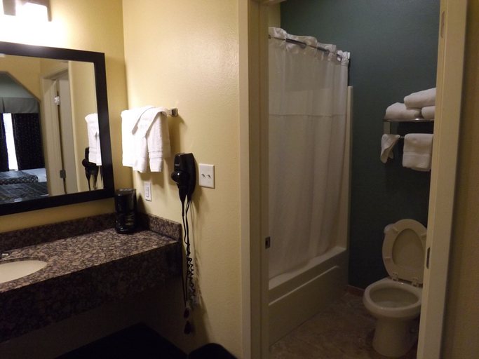 Bathroom 4, SUNRISER INN, Gregg