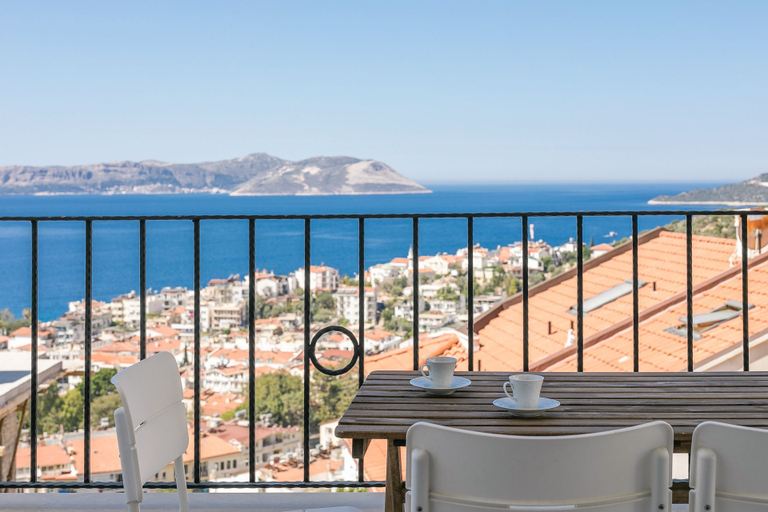Balcony view, Kasinn Beyaz Apart, Kaş