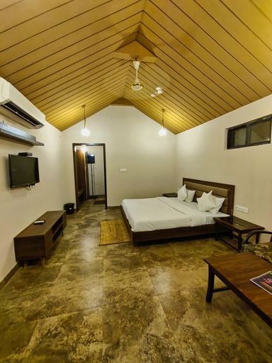 Bedroom 3, Greenscape By Beyond Stay Madhai, Hoshangabad