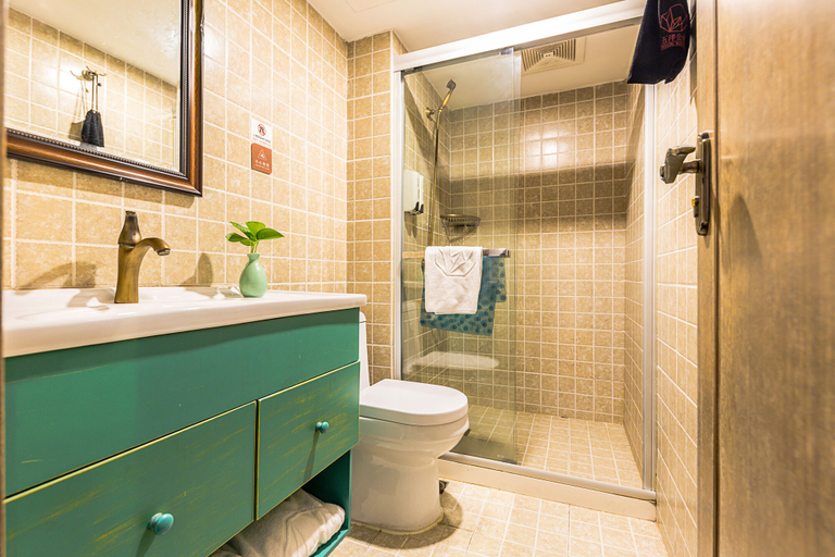 Bathroom 3, Wuyang Boutique Hotel - Hefang Street, Hangzhou