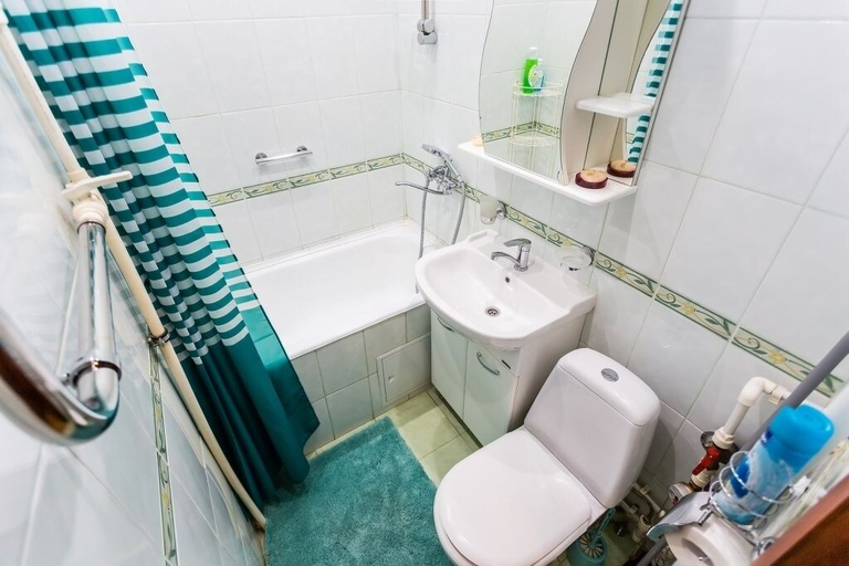 Bathroom 3, Apartment on Bolshaya Yakimanka 56, Central