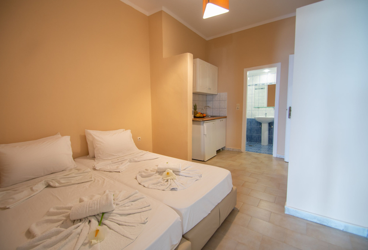 Bedroom 3, Aktypis Deluxe Studios, Ionian Islands