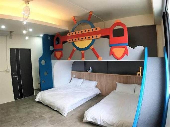 Bedroom 2, 23 Here B&B, Hualien