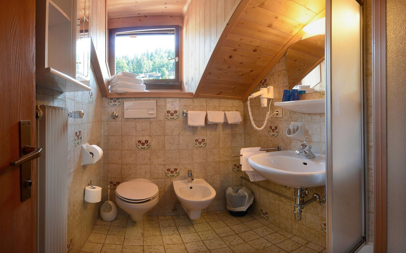 Bathroom 4, Hotel Garni Snaltnerhof, Bolzano