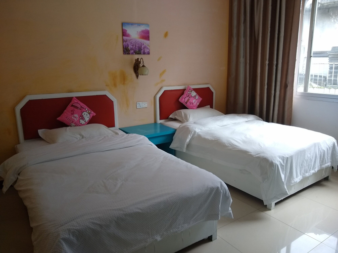 Bedroom 2, How Flower Hostel Yangshuo, Guilin