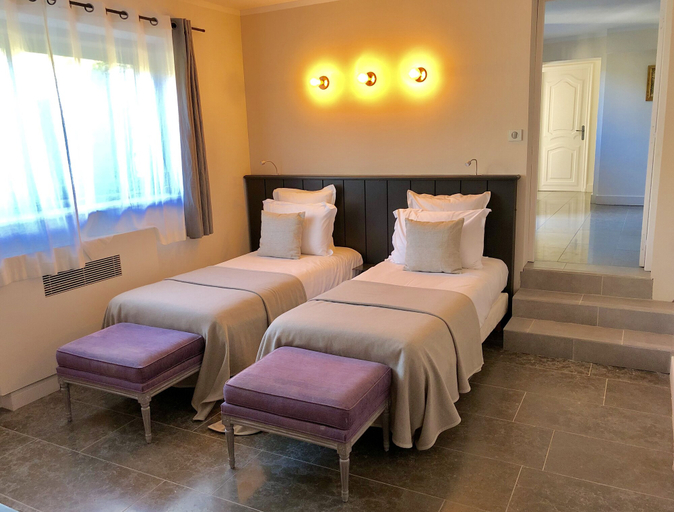 Bedroom 3, Domaine de l'Enclos, Vaucluse