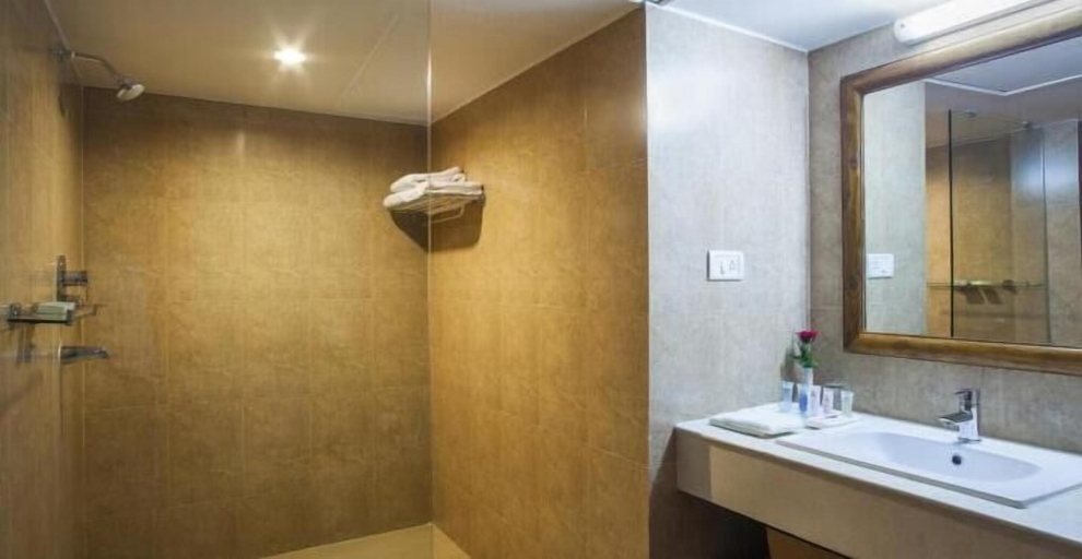 Bathroom 3, Hotel Kalinga Ashok, Khordha