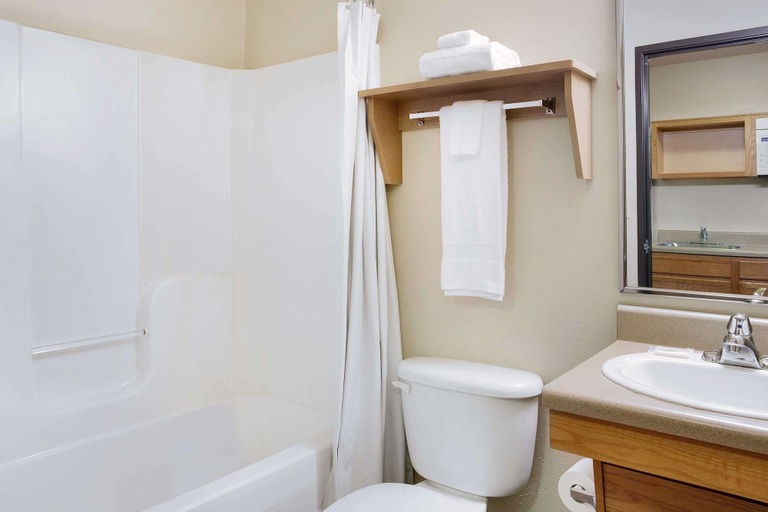 Bathroom 4, WoodSpring Suites Raleigh Northeast Wake Forest, Wake