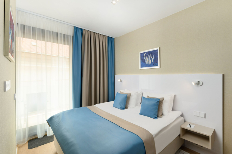 Bedroom 2, Emerald Downtown Suites, Budapesti