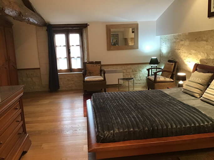 Bedroom 2, L'Escale de Mortagne, Charente-Maritime