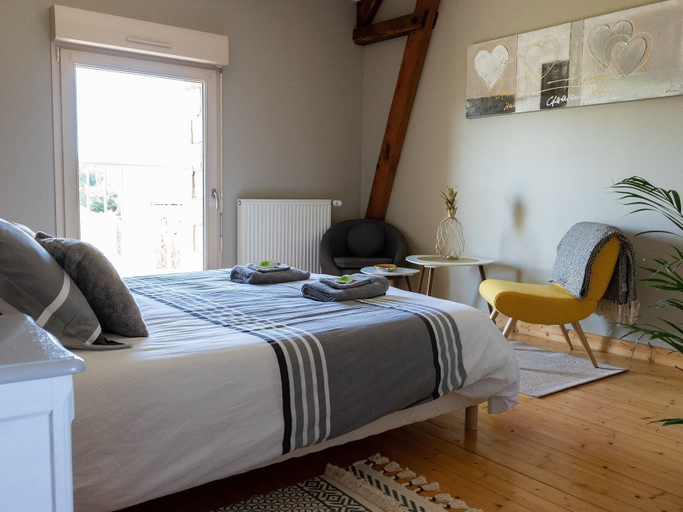 Bedroom 2, Gîte Mon Pré Vert, Mayenne