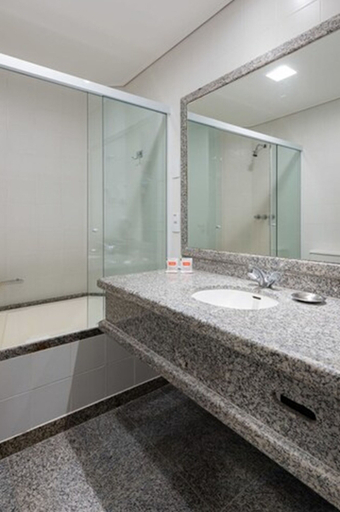 Bathroom 5, Monreale Plus Midtown Campinas, Campinas
