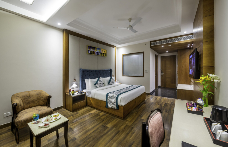 Bedroom 3, Lords Inn Chandigarh Zirakpur, Sahibzada Ajit Singh Nagar