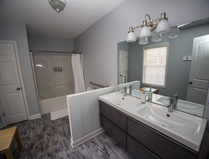 Bathroom 3, Swamp Rabbit Inn, Greenville
