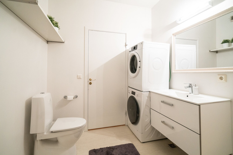 Bathroom 3, River Apartments, Sveitarfélagið Árborg