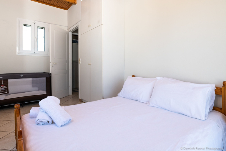Bedroom 2, Beach Front Villa Gousetis, Ionian Islands