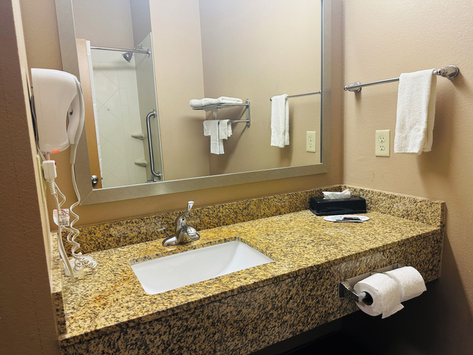 Bathroom 3, Executive Inn and Suites, Wilson
