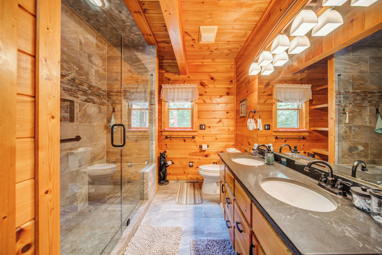 Bathroom, Treetop Oasis Retreat, Gilmer