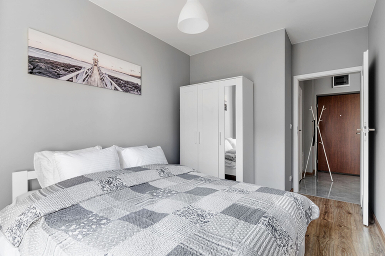 Bedroom 3, Warszawa-Wlochy Brilliant Apartment, Warsaw