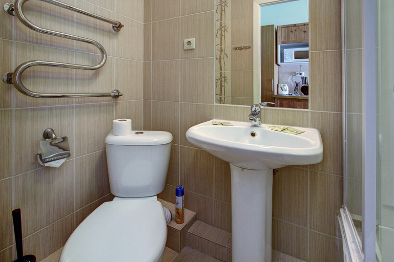 Bathroom 3, Apart-Hotel Nevsky 78, Sankt-Peterburg gorsovet