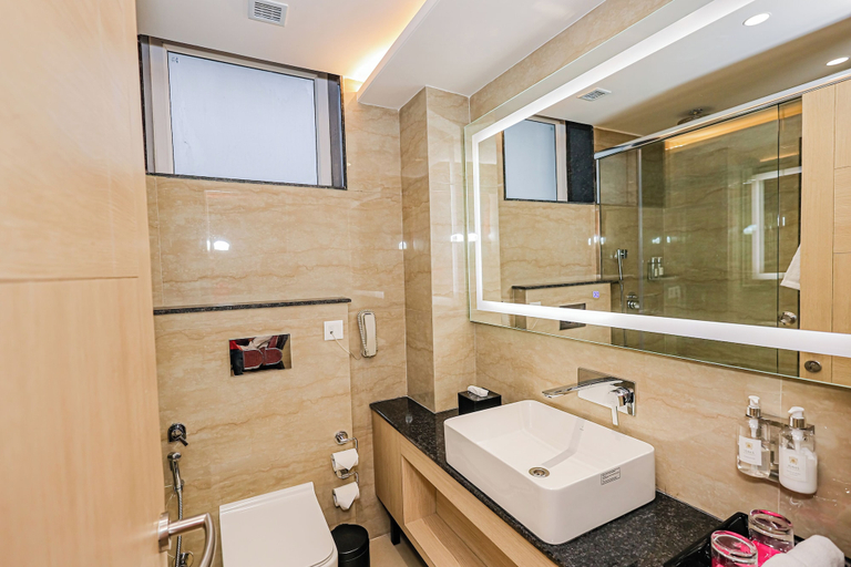 Bathroom 4, Regenta Inn Luxinna Heights, Mcleodganj, Kangra