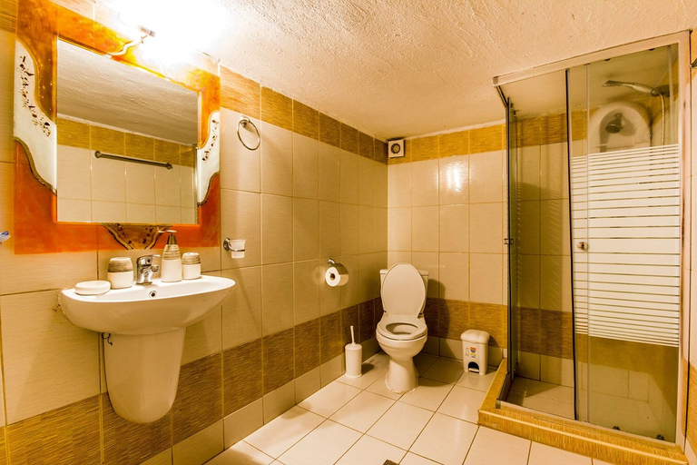 Bathroom 4, Koviou Holiday Village, Central Macedonia