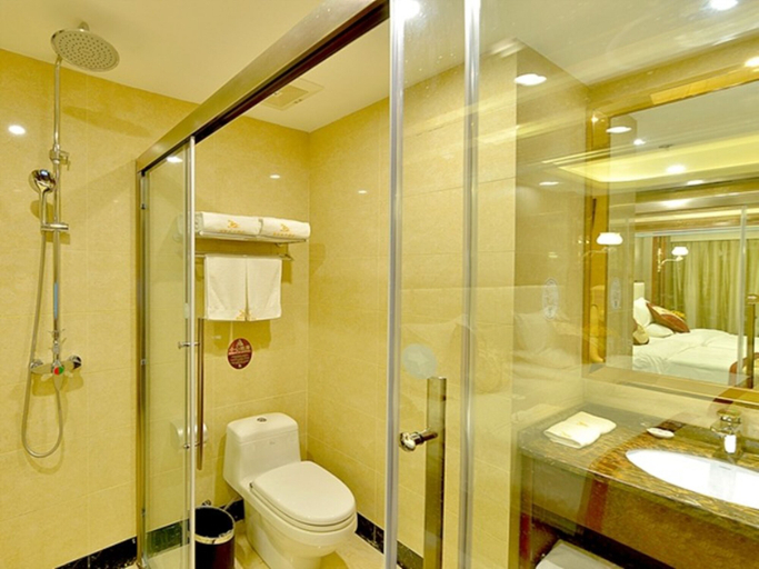 Bathroom 4, GreenTree Eastern ZiGong Huashang International City Huichuan Rd Hotel, Zigong