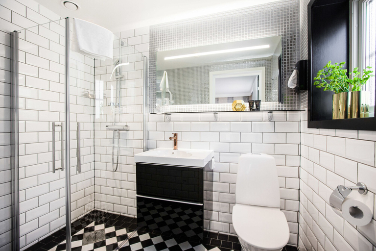 Bathroom 3, BauerGården Gästgiveri & Konferens, Jönköping