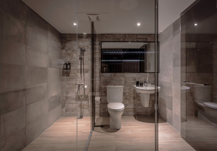 Bathroom 5, Calligraphy Greenway Hotel, Taichung