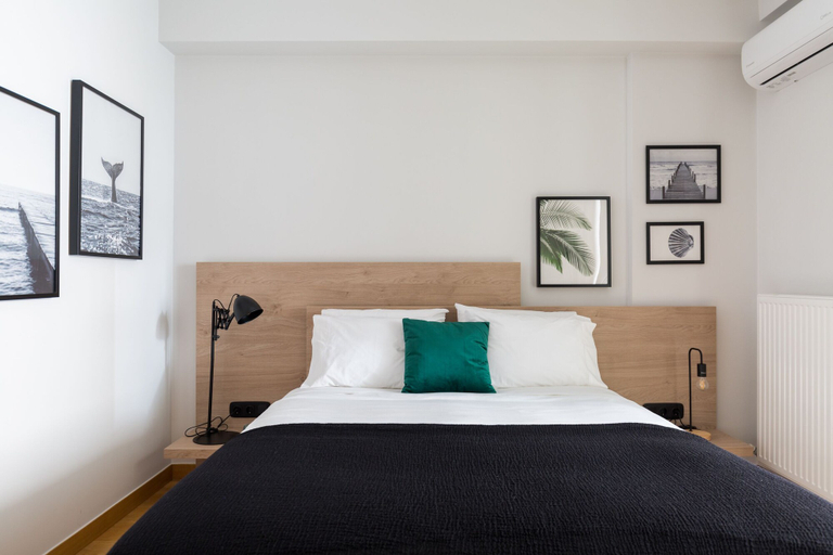Bedroom 2, UPSTREET Stylish & Spacious 2BD Apt-Thiseio, Attica