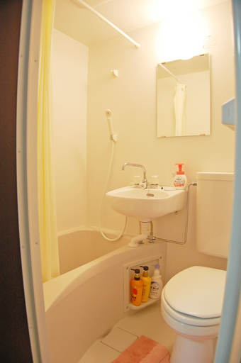 Bathroom 5, Guest House MAKOTOGE - Hostel, Aso