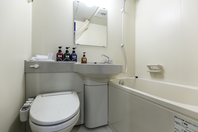 Bathroom 5, Wakayama Urban Hotel, Wakayama