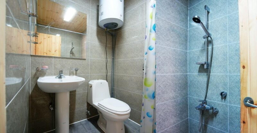 Bathroom 3, Gotjawal Geomun Oreum Pension, Jeju