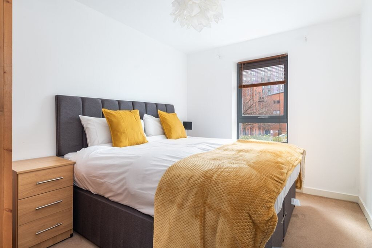 Bedroom 3, Bouverie Apartment, Leeds