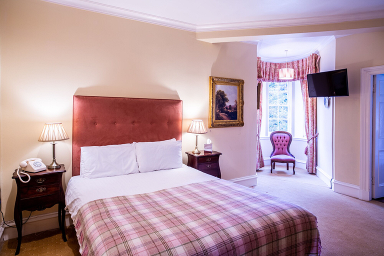 Bedroom 3, Dalmunzie Castle Hotel, Perthshire and Kinross