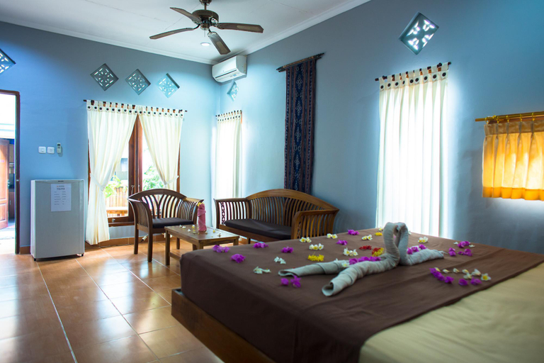 Bedroom, Mandalika Gili Cottage, Lombok