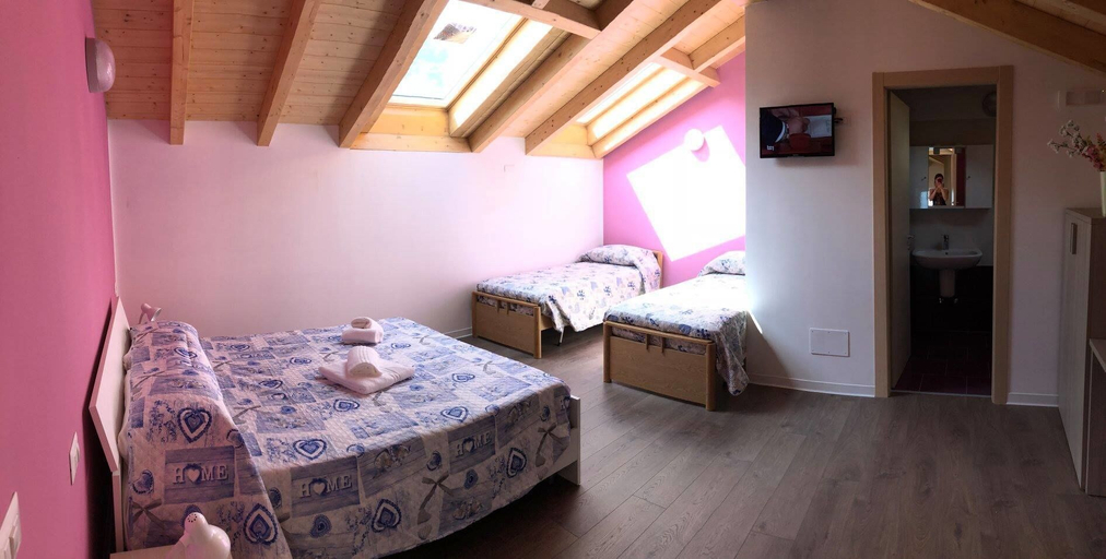 Bedroom 3, Hotel Mojito, Como