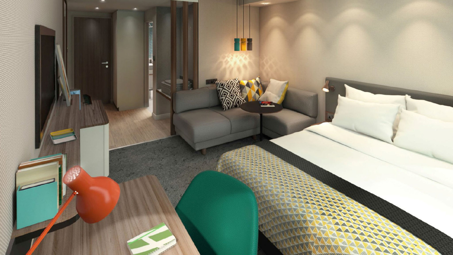 Bedroom 5, Holiday Inn Birmingham City Centre, Birmingham