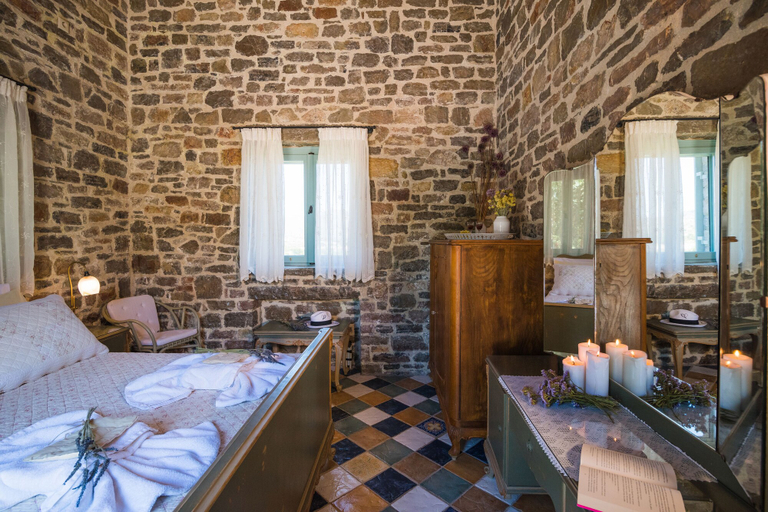 Bedroom 2, Palaeopoli Villas, Attica