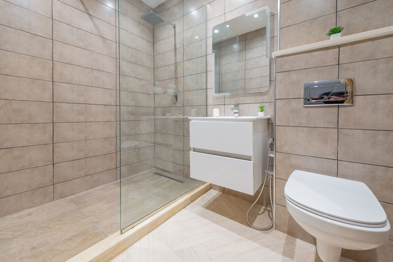 Bathroom 3, Appartement Luxueux Au Golf, Bouzareah