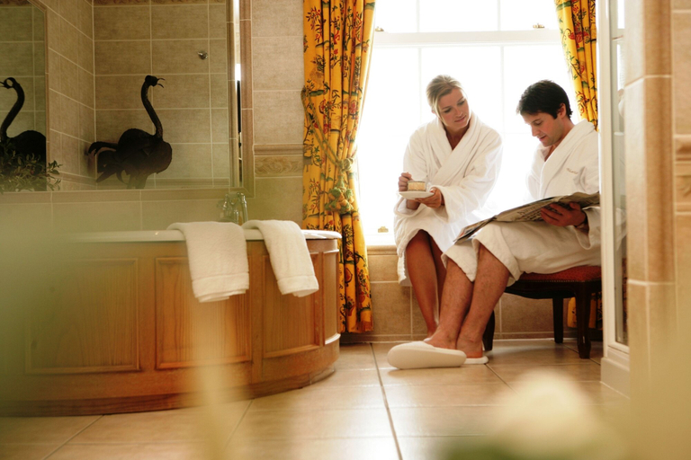 Bathroom 5, Whittlebury Hall Hotel & Spa, Northamptonshire