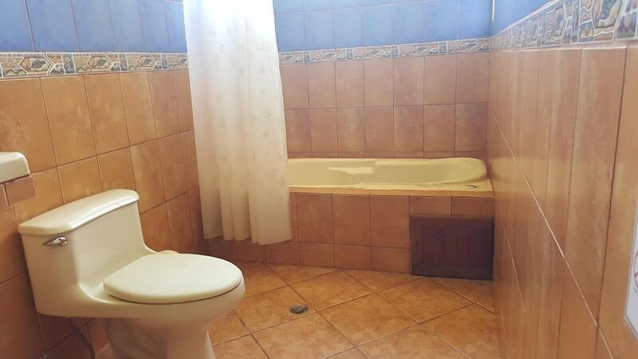 Bathroom 4, Hotel Erupciones Inn, San Carlos
