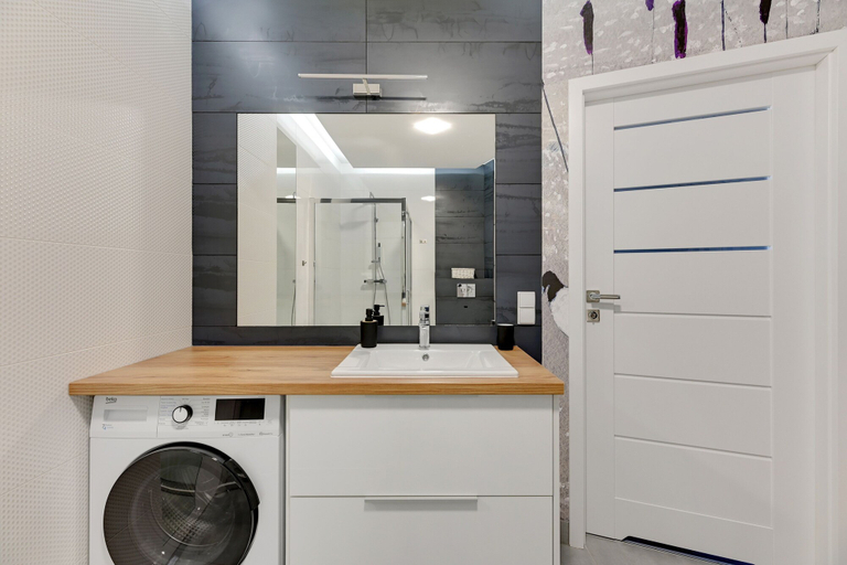 Bathroom 3, RentPlanet - Apartamenty Chlebova, Gdańsk City