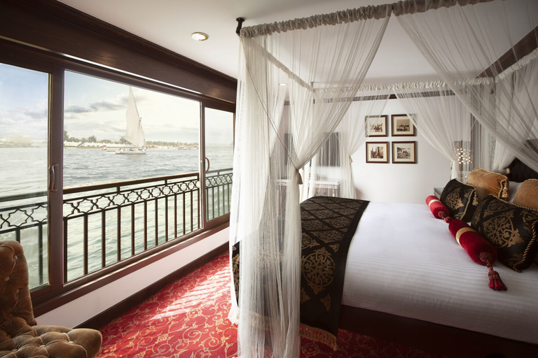 Bedroom 4, Dahabeya Yakouta Nile Cruise-Every Monday from Luxor- Aswan for 05 nights, Luxor