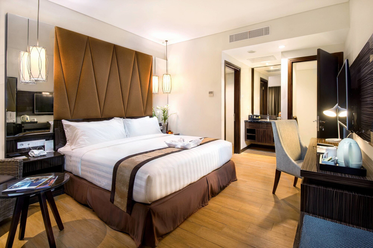 Bedroom 3, The New Atrium Hotel Yogyakarta, Sleman