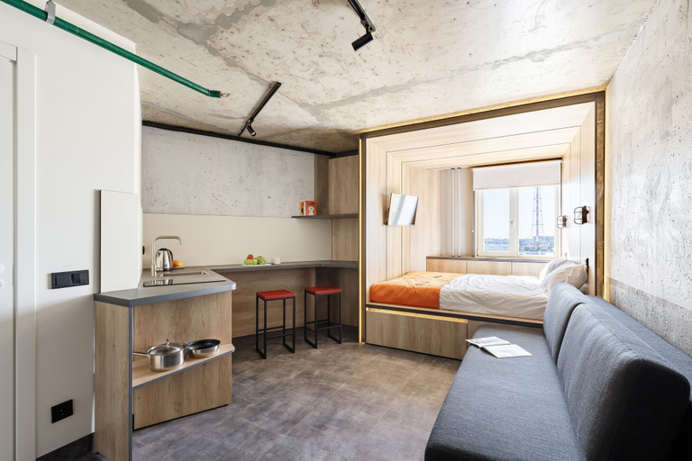 Bedroom 2, We&I by Vertical, Sankt-Peterburg gorsovet